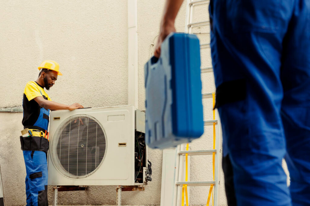 heat pump installation